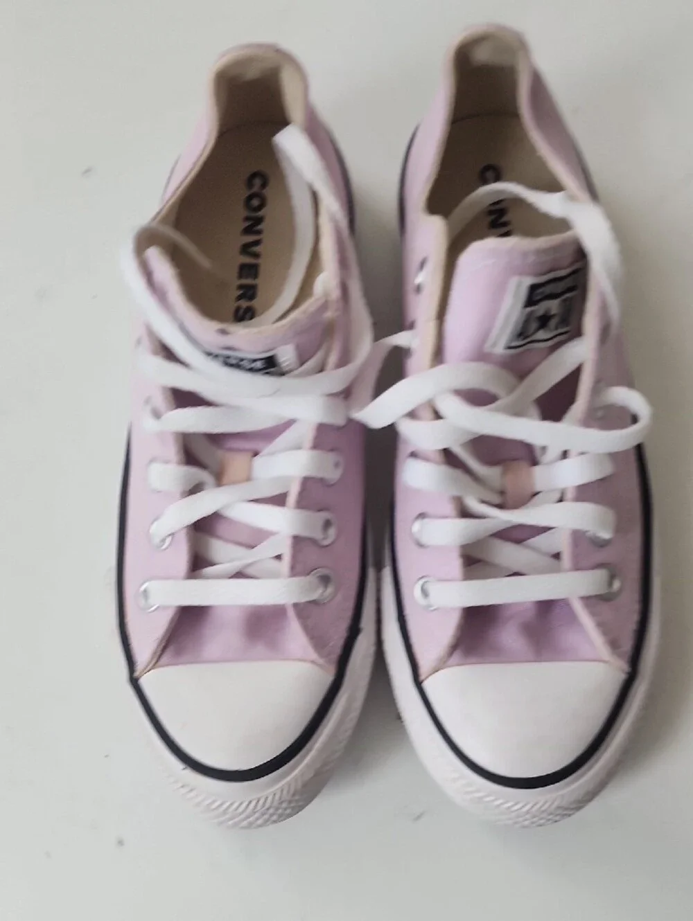 Converse Kids Low Top Sneakers - Light Pink Canvas
